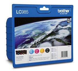 Brother LC-985 Value Pack BCMY