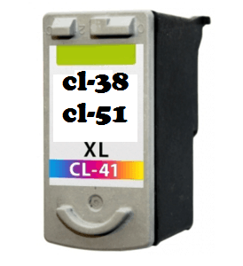 CANON CL-38 / CL-41 / CL51 Alternatief